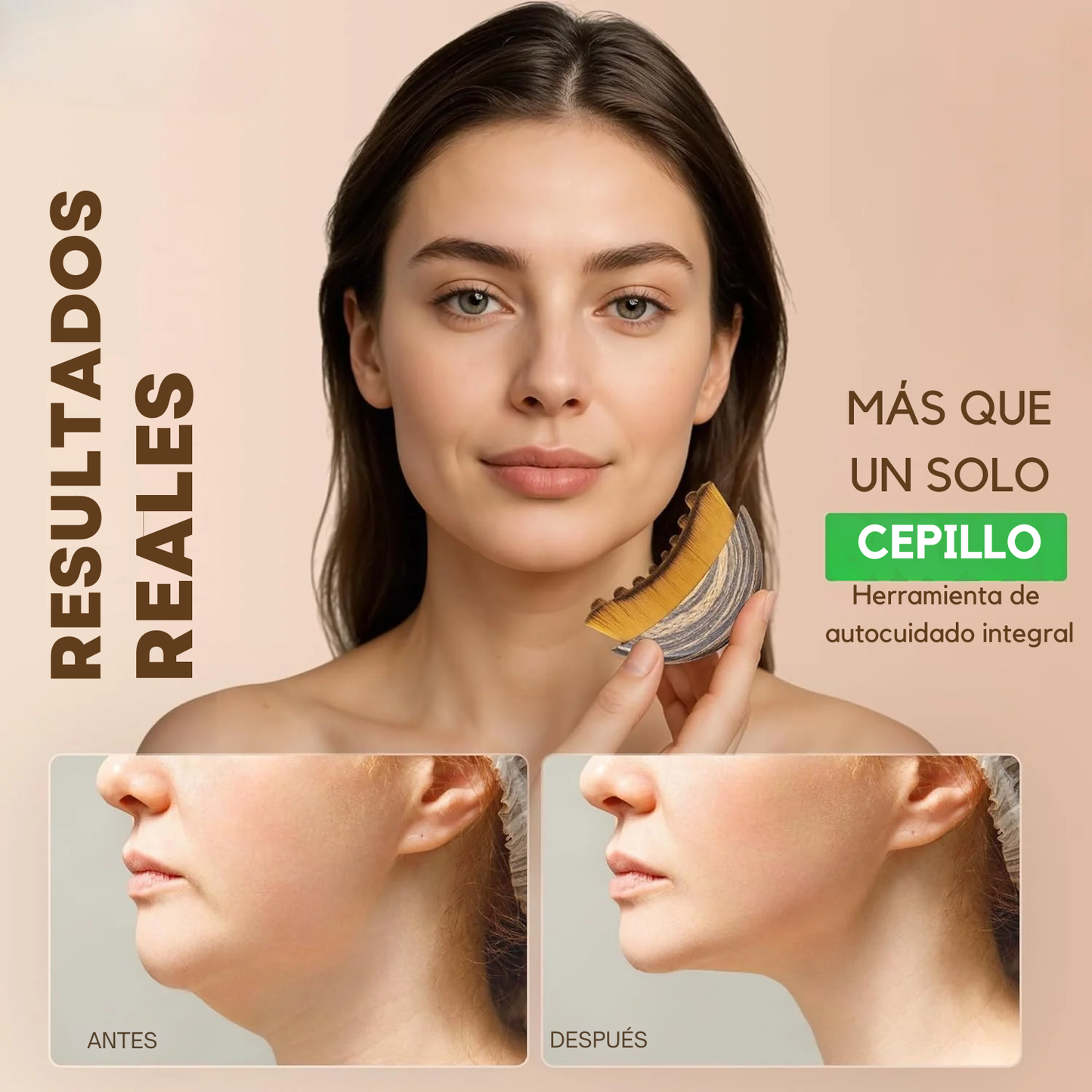 Cepillo linfarico arrugas