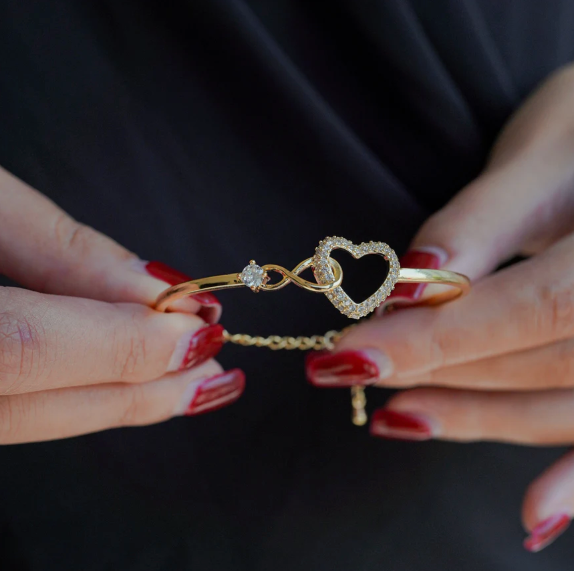 A MI HIJA | SIEMPRE UNIDAS | PULSERA CORAZON