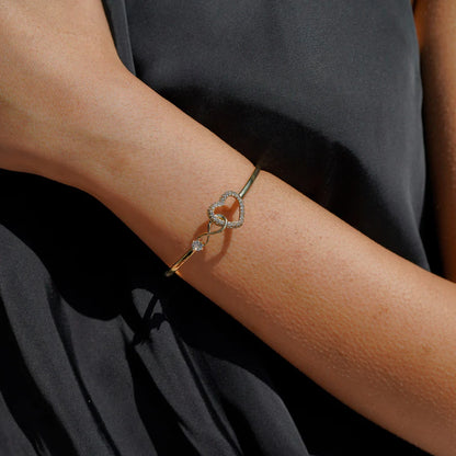 A MI HIJA | SIEMPRE UNIDAS | PULSERA CORAZON