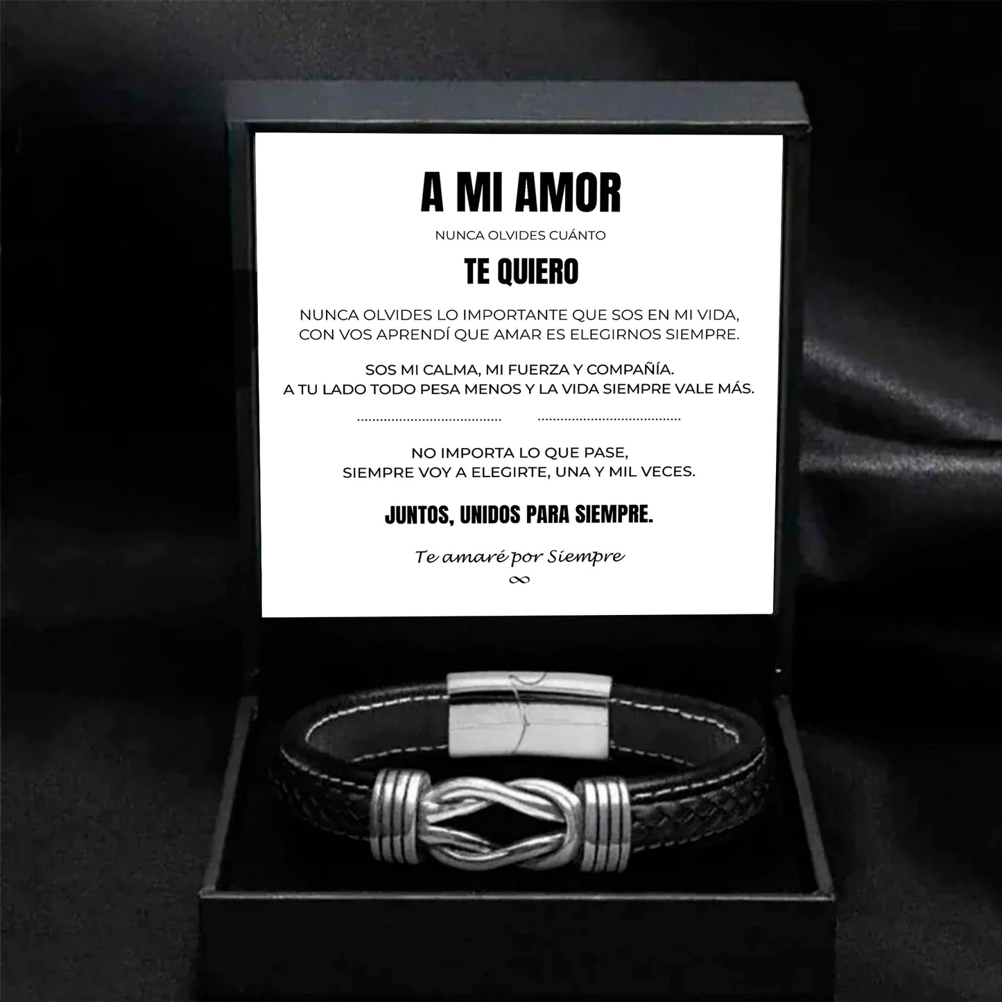 A MI AMOR | SIEMPRE UNIDOS | PULSERA