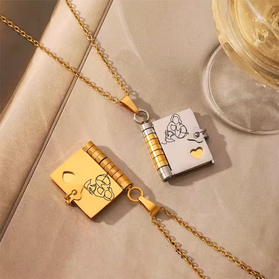 Mi nieta - Collar de libro